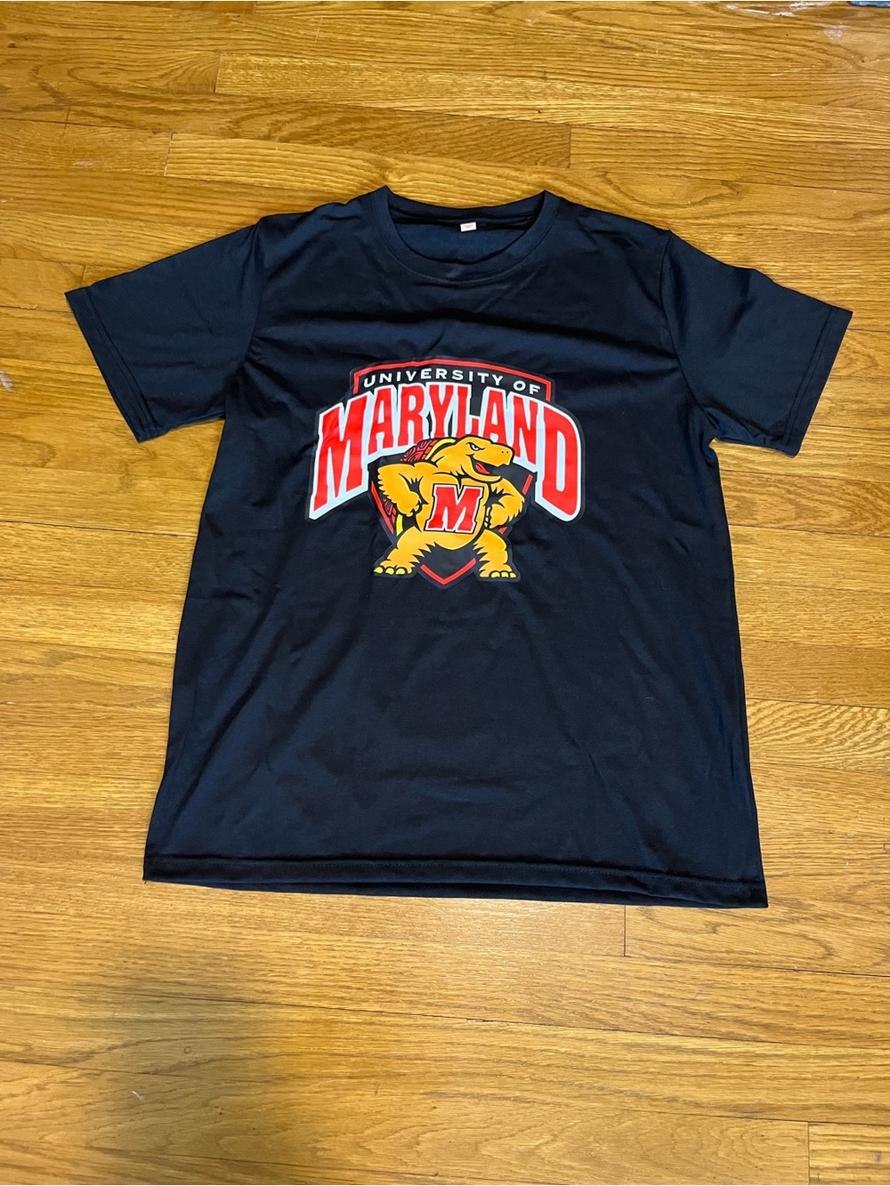 Unisex Black University of Maryland T-Shirt